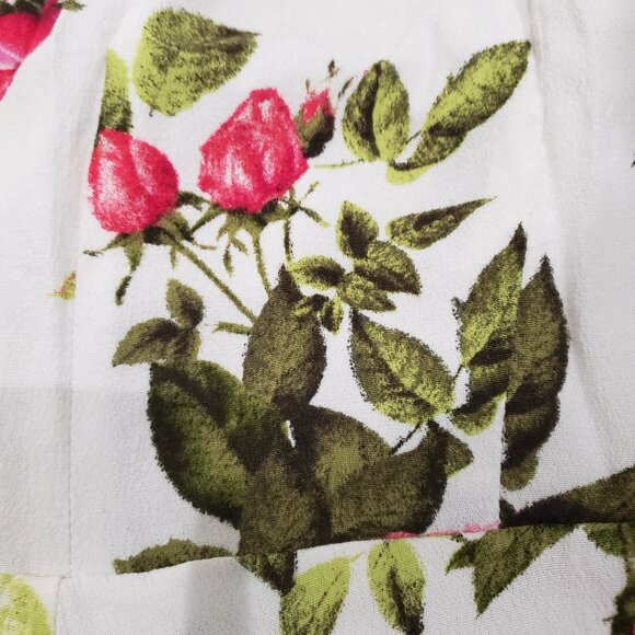 White Floral Romper - Picture 3 of 5